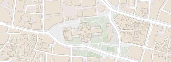 Map of St. Paul's Cathedral, London