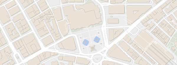 Map of Trafalgar Square
