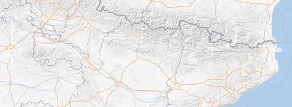 Map of Northern Spain