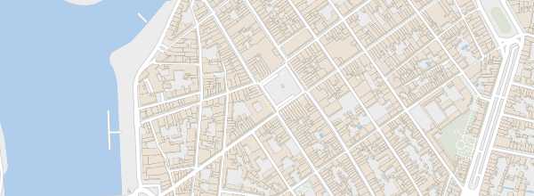 Map of Libourne City Centre