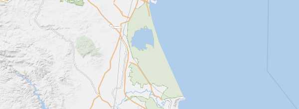 Map of Albufera Natural Park