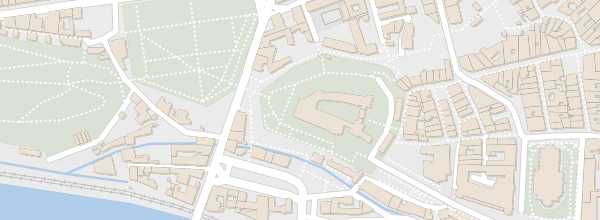 Map of Pau Castle