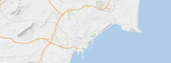 Map of Alicante