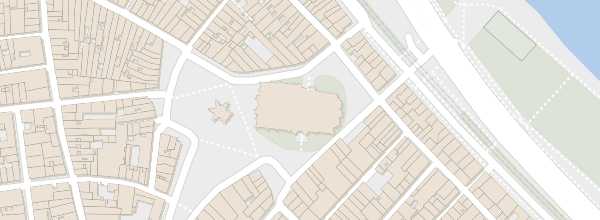 Map of Saint Michael's Basilica (Bordeaux)