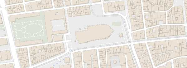 Map of Saint-André Cathedral (Bordeaux)