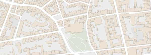 Map of Saint-Seurin Basilica (Bordeaux)