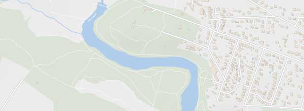 Map of Saint-Nicolas Pond
