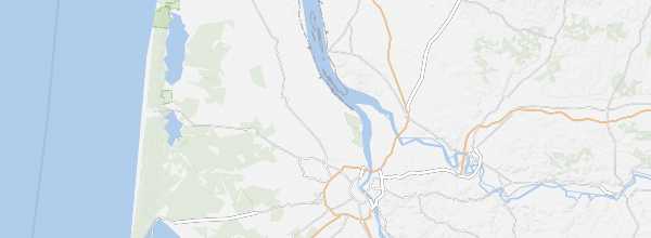 Map of Bordeaux Wine Routes