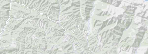 Map of Anso and Hecho Valleys