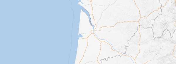 Map of Gironde