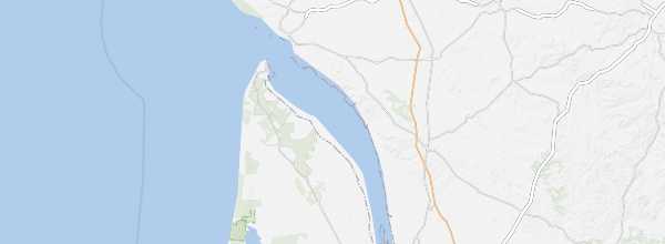 Map of Gironde Estuary