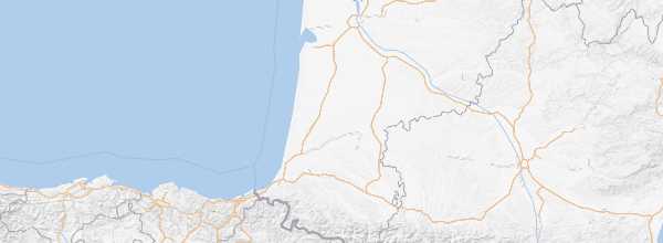 Map of Landes
