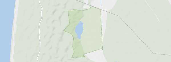 Map of Lake Coussau