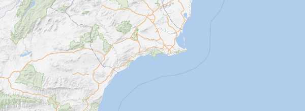Map of Costa Calida