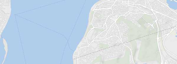Map of Arcachon Beaches