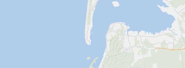Map of Cap Ferret Peninsula