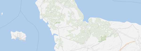 Map of Cotentin and Bessin Marshes Nature Park