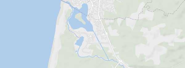 Map of Soustons-Plage