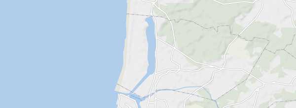 Map of Lake Hossegor