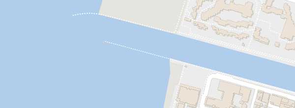 Map of Capbreton Pier