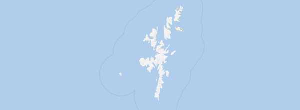 Map of Shetland