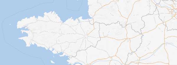 Map of Ille-et-Vilaine