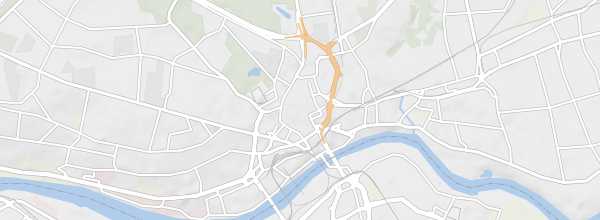 Map of Newcastle upon Tyne