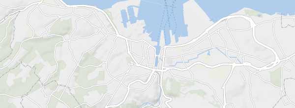 Map of Cherbourg-en-Cotentin