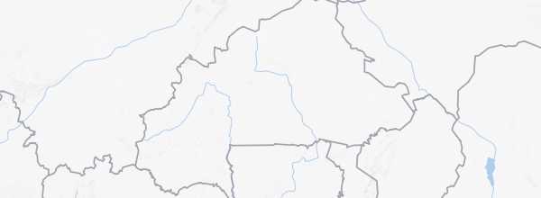 Map of Burkina Faso