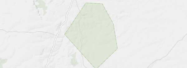 Map of Boabeng-Fiema Monkey Sanctuary