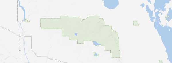 Map of Riding Mountain National Park
