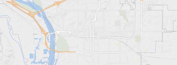 Map of Bismarck