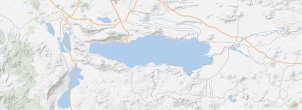 Map of Lake Chapala