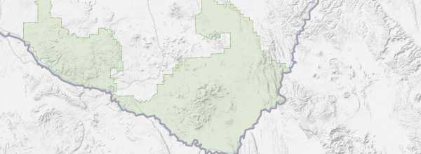 Map of Big Bend National Park