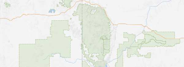 Map of Black Hills