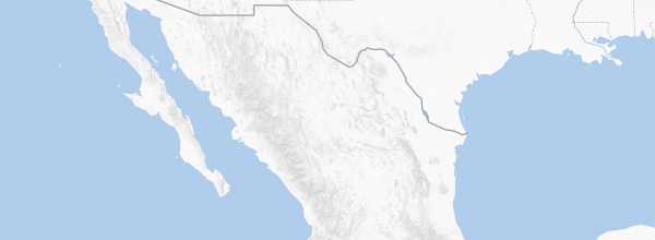 Map of Northern Mexico