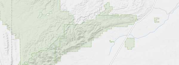 Map of Carlsbad Caverns National Park