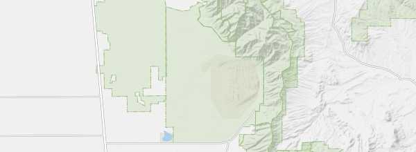 Map of Great Sand Dunes National Park