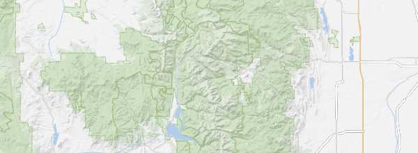 Map of Rocky Mountain National Park