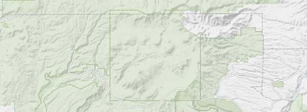 Map of Valles Caldera National Preserve