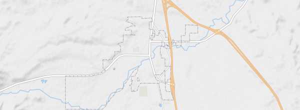 Map of Buffalo (Wyoming)