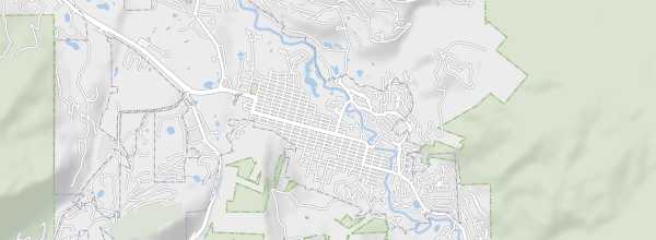 Map of Aspen