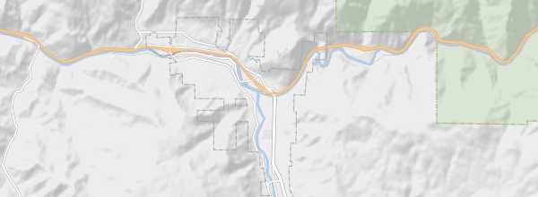 Map of Glenwood Springs