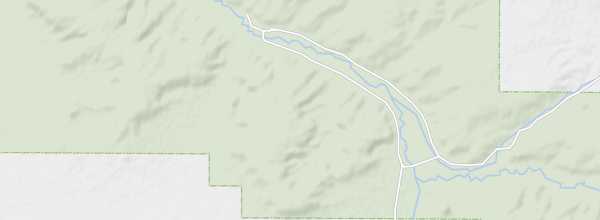 Map of Chaco Canyon