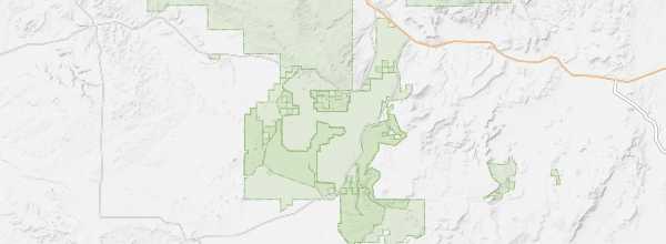 Map of El Malpais National Monument