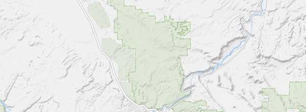 Map of Arches National Park