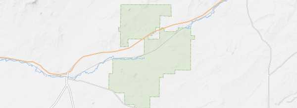 Map of Petrified Forest National Park