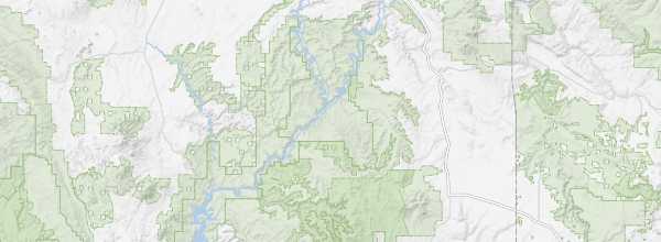 Map of Canyonlands National Park