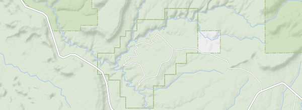 Map of Natural Bridges