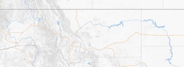 Map of Montana